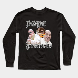 POPE FRANCIS VINTAGE RAP TEE Long Sleeve T-Shirt